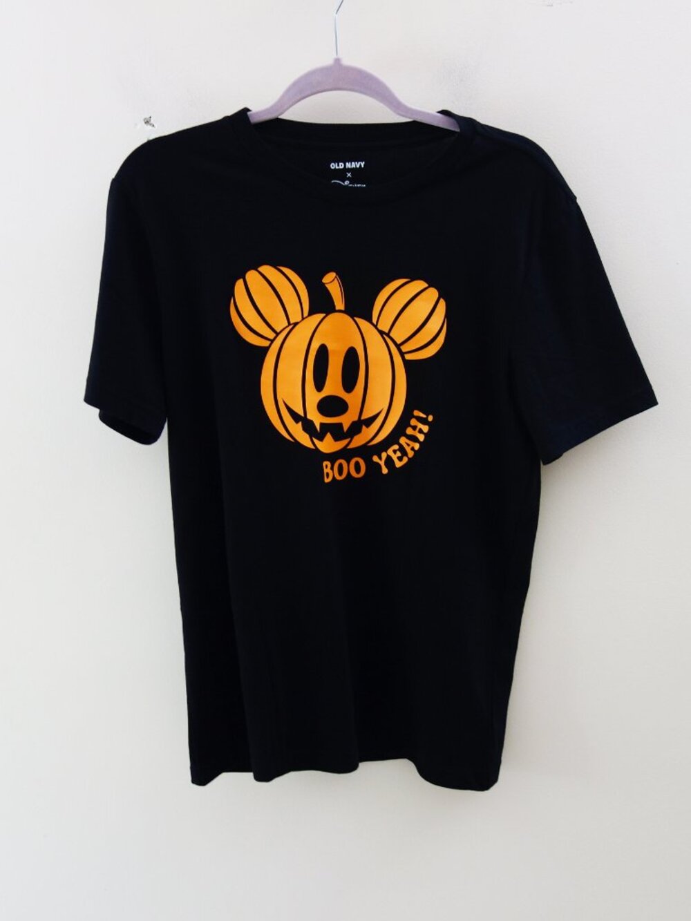 Old Navy X Disney Mikey Mouse Halloween Black T-Shirt Men (S) NWT!
